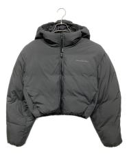 Acne studios (アクネ ストゥディオズ) Down Hooded Jacket グレー サイズ:36