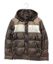 BURBERRY BLACK LABEL (バーバリーブラックレーベル) ダウンジャケット ブラウン サイズ:M