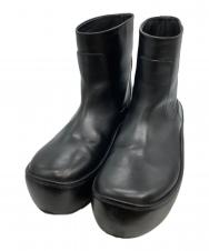 JIL SANDER (ジルサンダー) Ankle Boots "Black" ブラック サイズ:42