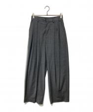 ALEXANDER WANG (アレキサンダー・ワン) ワイドパンツ グレー サイズ:29