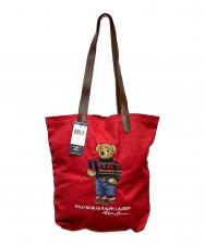 POLO RALPH LAUREN (ポロ・ラルフローレン) ポロベアトートバッグ レッド