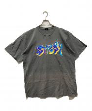 stussy (ステューシー) アローロゴプリントTシャツ グレー サイズ:不明