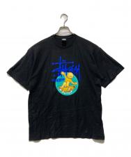 stussy (ステューシー) BANANA BOARD (バナナ ボード) Lance Mountain Tシャツ ブラック サイズ:XL
