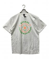 stussy (ステューシー) ラウンドロゴTシャツ ホワイト サイズ:XL 未使用品