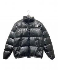 THE NORTH FACE (ザ ノース フェイス) eYe JUNYA WATANABE MAN (アイ ジュンヤワタナベマン) フェイクレザーダウンジャケット ブラック サイズ:Ｌ