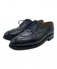 J.M.WESTON (ジェイエムウエストン) ハーフハントスプリットトゥUチップシューズ ブラック サイズ:SIZE 5D 25ラスト