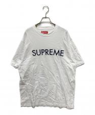 SUPREME (シュプリーム) Capital S/S Top ホワイト サイズ:Ｌ