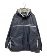 NIKE (ナイキ) フーデッドナイロンジャケット ブラック サイズ:XL