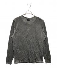 THUG CLUB (サグ クラブ) TC ベーシック ロングスリーブ Tシャツ グレー サイズ:3