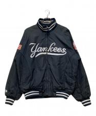 MAJESTIC ATHLETIC (マジェスティック アスレティック) New York Yankees スタジャン ネイビー サイズ:L