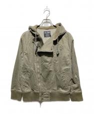 FINAL HOME (ファイナルホーム) アーカイブミリタリージャケット カーキ サイズ:S