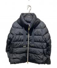 HERNO (ヘルノ) スタンドカラーダウンジャケット ブラック サイズ:44