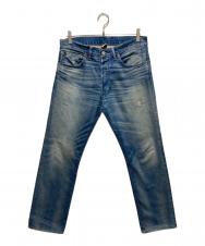 RRL (ダブルアールエル) USA製 赤耳 ボタンフライデニムパンツ インディゴ サイズ:32×30