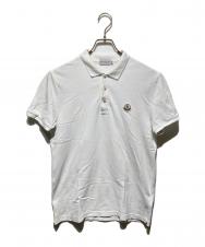 MONCLER (モンクレール) MAGLIA POLO MANICA CORTA/ポロシャツ ホワイト サイズ:M