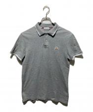 MONCLER (モンクレール) MAGLIA POLO MANICA CORTA/ポロシャツ グレー サイズ:M