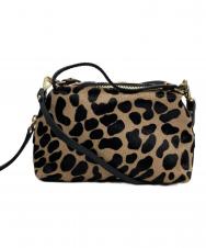 GIANNI CHIARINI (ジャンニ キアリーニ) 2WAYハラコショルダーバッグ ベージュ サイズ:表記なし