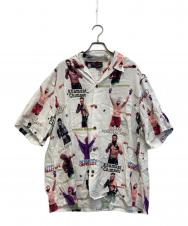 WACKO MARIA (ワコマリア) UFC HAWAIAN SHIRT / アロハシャツ ホワイト サイズ:XL