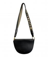 STELLA McCARTNEY (ステラマッカートニー) ミニマーリーロゴショルダーバッグ ブラック