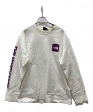 THE NORTH FACE (ザ ノース フェイス) Square Logo Sleeve Tee ホワイト サイズ:XL