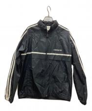 adidas (アディダス) トラックジャケット ブラック サイズ:印字消えにより不明