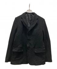 COMME des GARCONS HOMME (コムデギャルソン オム) テーラードジャケット ブラック サイズ:XS