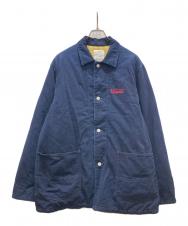 VISVIM (ビズビム) 26SS OSIRIS DOWN COVERALL DMGD ネイビー サイズ:3