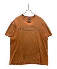 HARLEY-DAVIDSON (ハーレーダビッドソン) Tシャツ オレンジ サイズ:XL