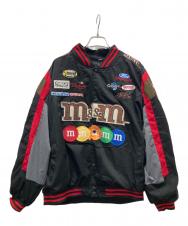 ROBERT CAVANI (ロベルトカバーニ) M&M's レーシングジャケット ブラック サイズ:50