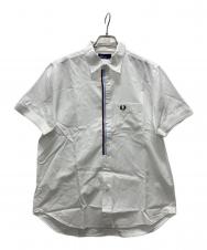 FRED PERRY (フレッドペリー) 半袖シャツ ホワイト サイズ:M