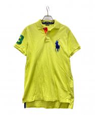 POLO RALPH LAUREN (ポロ・ラルフローレン) ビッグポニーポロシャツ イエロー サイズ:S
