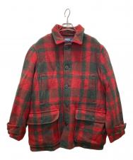 POLO RALPH LAUREN (ポロ・ラルフローレン) バッファローチェック マッキーノジャケット レッド サイズ:M