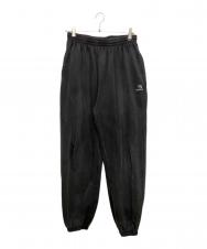 BALENCIAGA (バレンシアガ) Sporty B Stretch Knee Sweat Pants(スポーティビーストレッチニーパンツ) ブラック サイズ:M