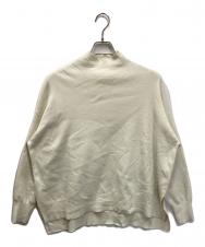 Loungedress (ラウンジドレス) 総針ハイネックニット ホワイト サイズ:free