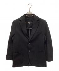 Circolo 1901 (チルコロ1901) 2B コットンストレッチジャケット ブラック サイズ:48