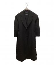 'S Max Mara (エスマックスマーラ) ウールベルテッドコート ブラック サイズ:36
