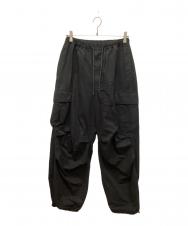 UNIVERSAL PRODUCTS. (ユニバーサルプロダクツ) GARMENT DYE FIELD EASY PANTS / ガーメントダイフィールドイージーパンツ ブラック サイズ:2