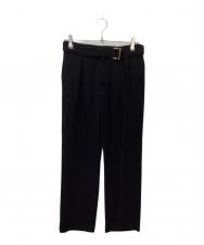 CULLNI (クルニ) 〈別注〉1Tuck Pant(ワンタックパンツ) ブラック サイズ:1
