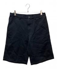COMME des GARCONS SHIRT (コムデギャルソンシャツ) Poly shrunken strong will総柄ショートパンツ ネイビー サイズ:M