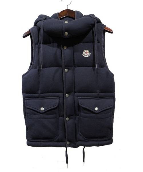 中古 古着通販 Moncler モンクレール スウェットダウンベスト ネイビー サイズ S ブランド 古着通販 トレファク公式 Trefac Fashion