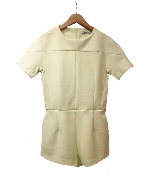中古 古着通販 T By Alexander Wang ティーバイアレキサンダーワン ボンディングオールインワン レモンイエロー サイズ Xs 未使用品 ブランド 古着通販 トレファク公式 Trefac Fashion