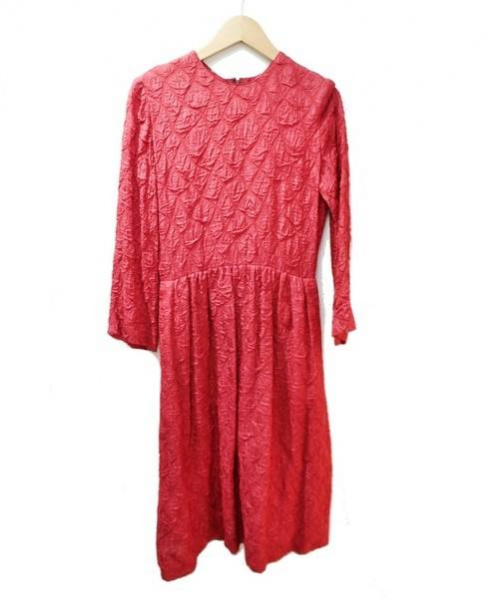 中古 古着通販 Chanel Creations シャネル クリエーション ヴィンテージワンピース レッド サイズ 4 ブランド 古着通販 トレファク公式 Trefac Fashion