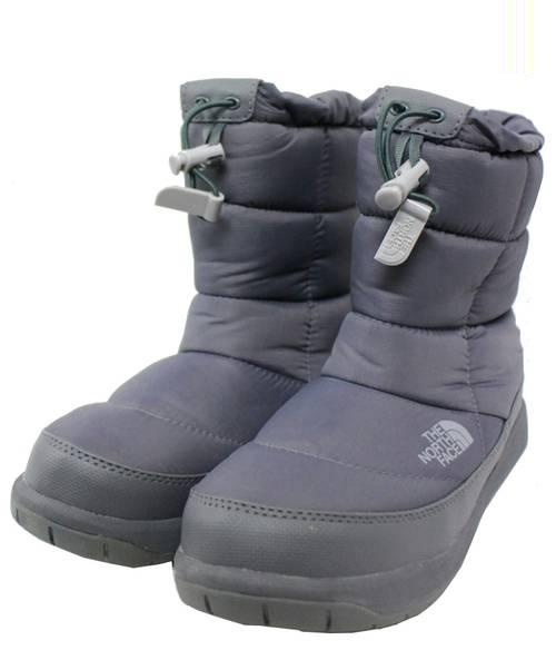 中古 古着通販 The North Face ザノースフェイス ヌプシスノーブーツ グレー サイズ 24 0 Nfw ブランド 古着通販 トレファク公式 Trefac Fashion