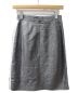 CHANEL (シャネル) サイドラインタイトスカート グレー サイズ:36 シルク：4800円