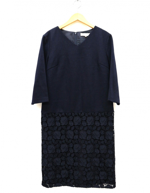 中古 古着通販 自由区 ジユウク アルバローズモチーフレースワンピース サイズ 38 ブランド 古着通販 トレファク公式 Trefac Fashion