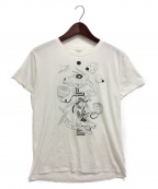 Saint Laurent Parisサンローランパリ）の古着「Grimes Love T-shirt」｜ホワイト