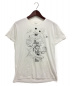 Saint Laurent Paris（サンローランパリ）の古着「Grimes Love T-shirt」｜ホワイト