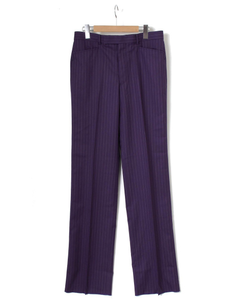LITTLEBIG（リトルビッグ）LITTLEBIG (リトルビッグ) Stripe Straight Trousers サイズ:2の古着・服飾アイテム