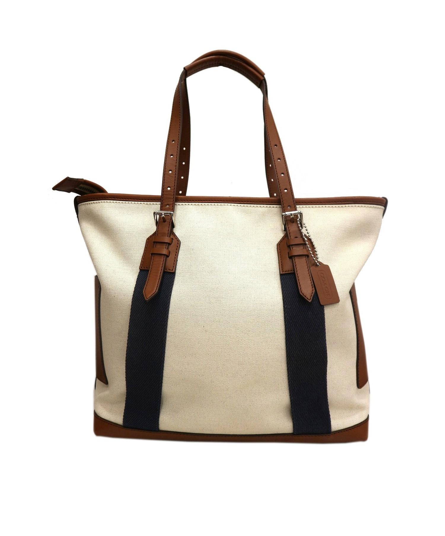 中古 古着通販 Coach コーチ キャンバストートバッグ ブランド 古着通販 トレファク公式 Trefac Fashion
