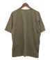 ISSEY MIYAKE (イッセイミヤケ) パッチデザインTシャツ オリーブ サイズ:4：1480円