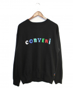 THE CONVENI（ザ・コンビニ）の古着「CONVENI SIGN CREWNECK SWEAT」｜ブラック